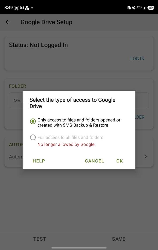 Файлы бэкапа в Google Drive Хранение файлов бэкапа в облаке Google Drive