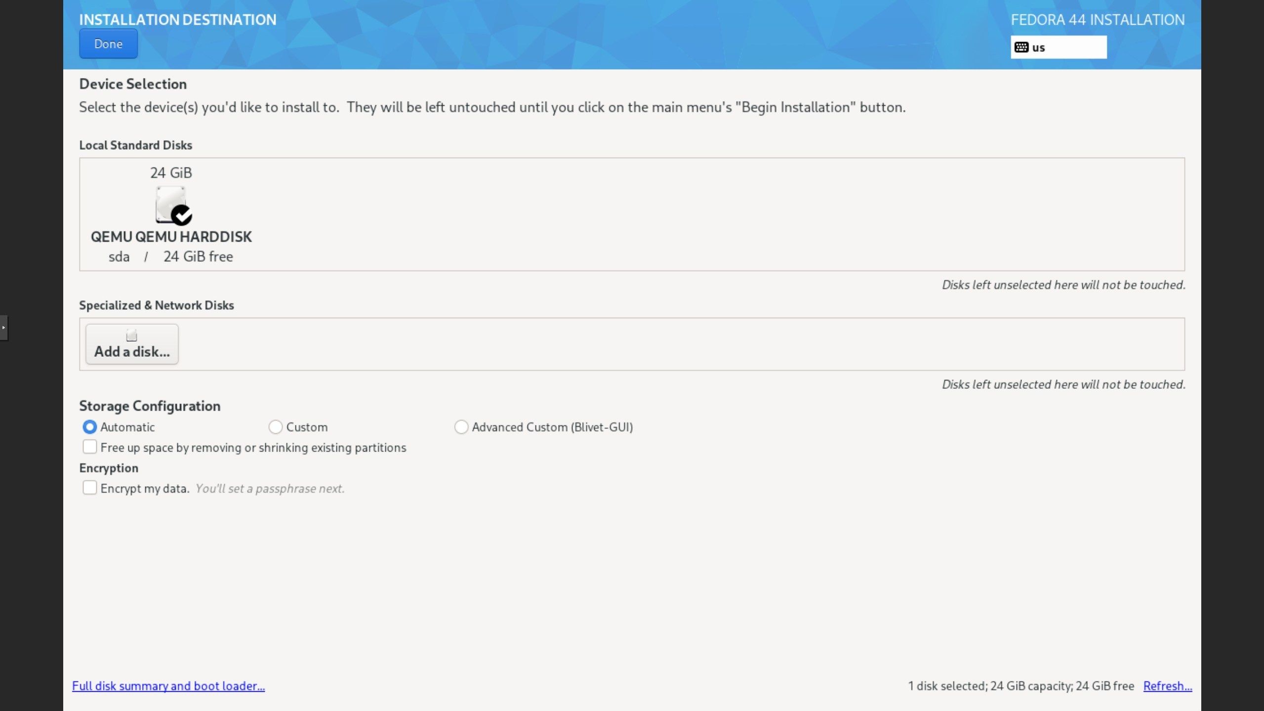 Установка Fedora Everything: как создать систему без лишнего софта — иллюстрация 4 к материалу