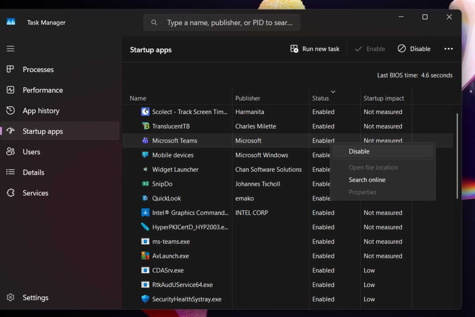 оптимизировать работу Windows 11 — иллюстрация 6 к материалу оптимизировать работу Windows 11 — иллюстрация 6 к материалу