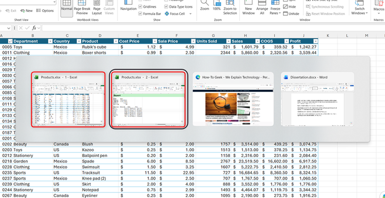 переключаться между листами Excel — иллюстрация 5 к материалу переключаться между листами Excel — иллюстрация 5 к материалу
