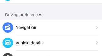 Waze Settings page with arrow pointing to Alerts and reports showing General Map display and Voice and sound options.