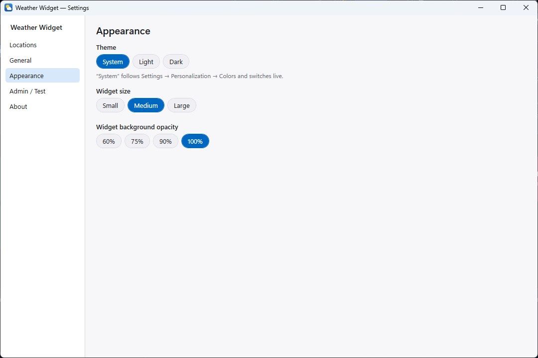 погодный виджет для Windows 11 — иллюстрация 4 к материалу
