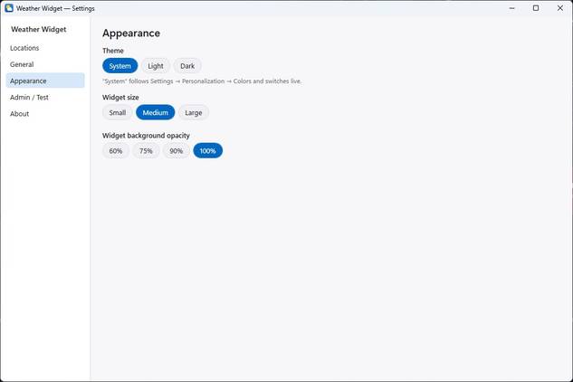 погодный виджет для Windows 11 — иллюстрация 4 к материалу погодный виджет для Windows 11 — иллюстрация 4 к материалу