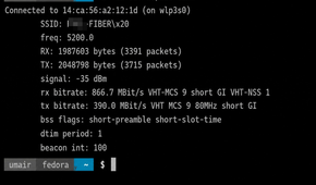 Wi-Fi Link Status