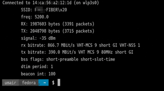 Wi-Fi Link Status