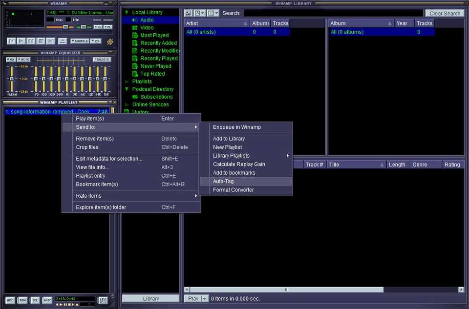 модернизировать классический плеер Winamp — иллюстрация 8 к материалу