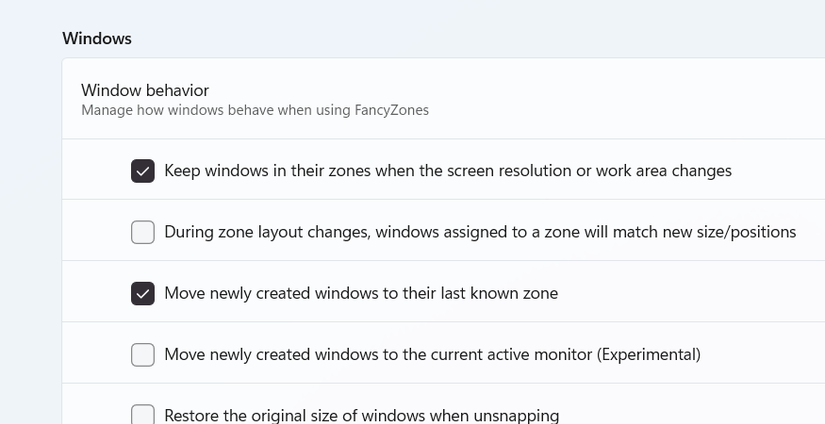 Как организовать окна в Windows 11 с помощью PowerToys FancyZones — иллюстрация 10 к материалу Как организовать окна в Windows 11 с помощью PowerToys FancyZones — иллюстрация 10 к материалу