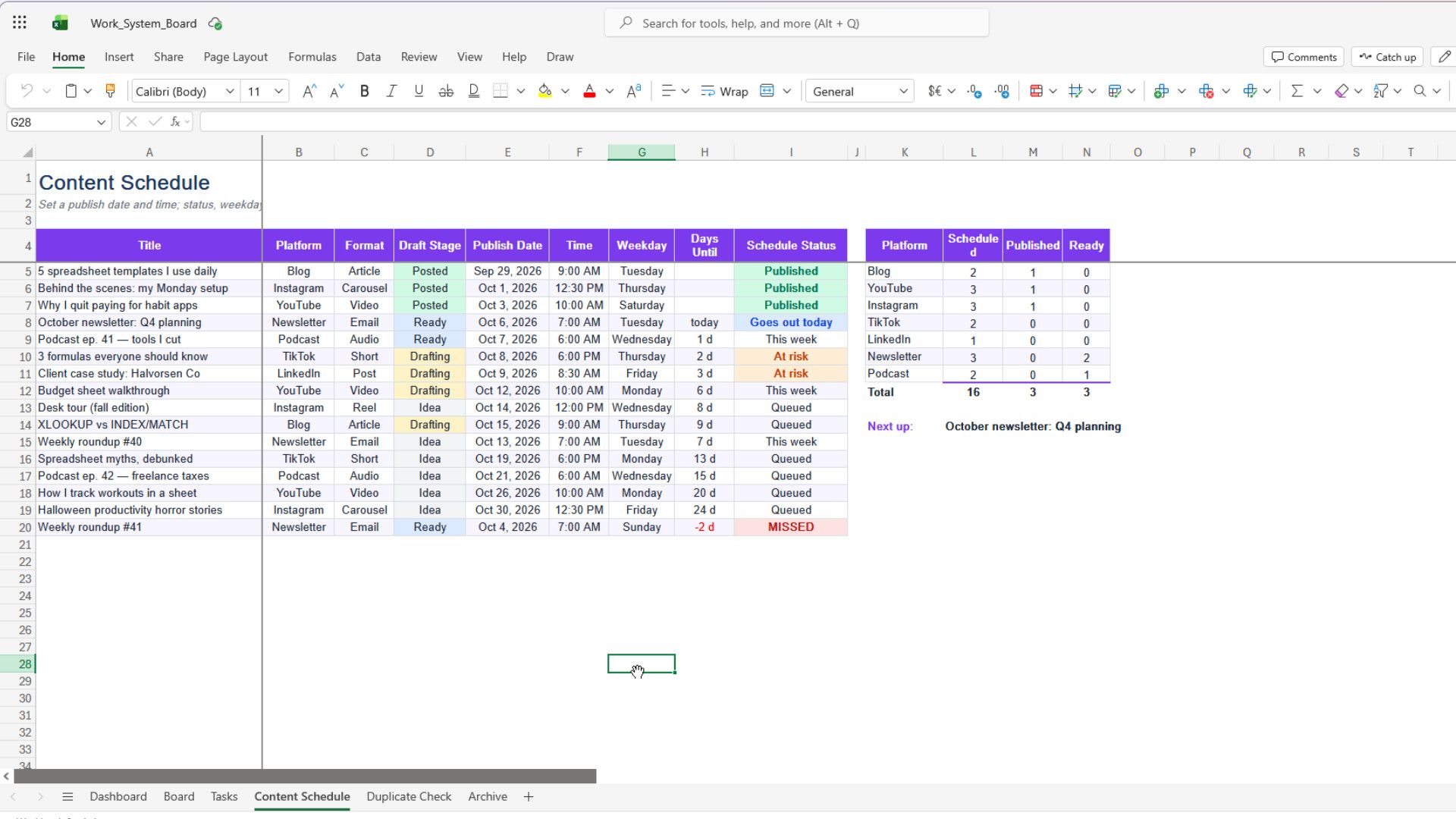4 annoying Windows apps you can replace with an Excel spreadsheet