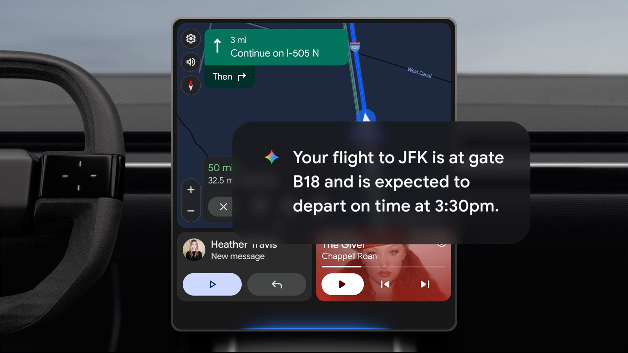 Android Auto's Gemini update reads your Gmail so you can keep your eyes on the road