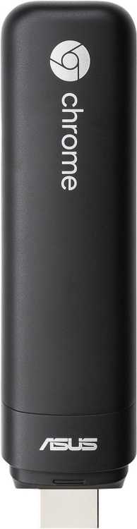 Брендинг Google на устройстве Chromebit Логотип Google на корпусе Chromebit