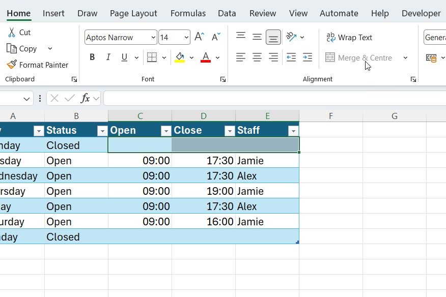 I've avoided Merge & Center in Excel for years, and Microsoft just made ...