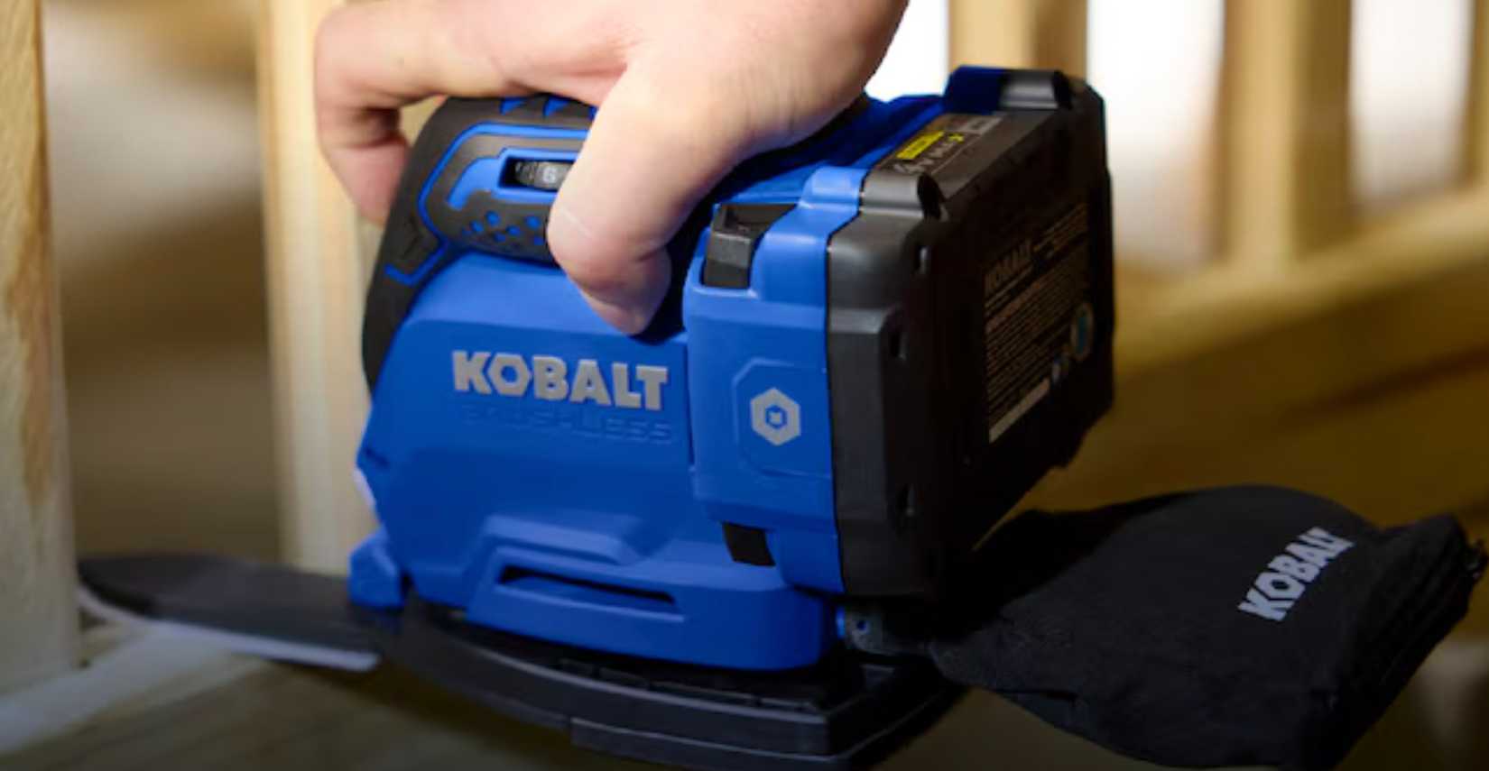 Kobalt detail sander 24V-new