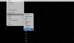 The LuBan app with the photo magic option selected in macOS.