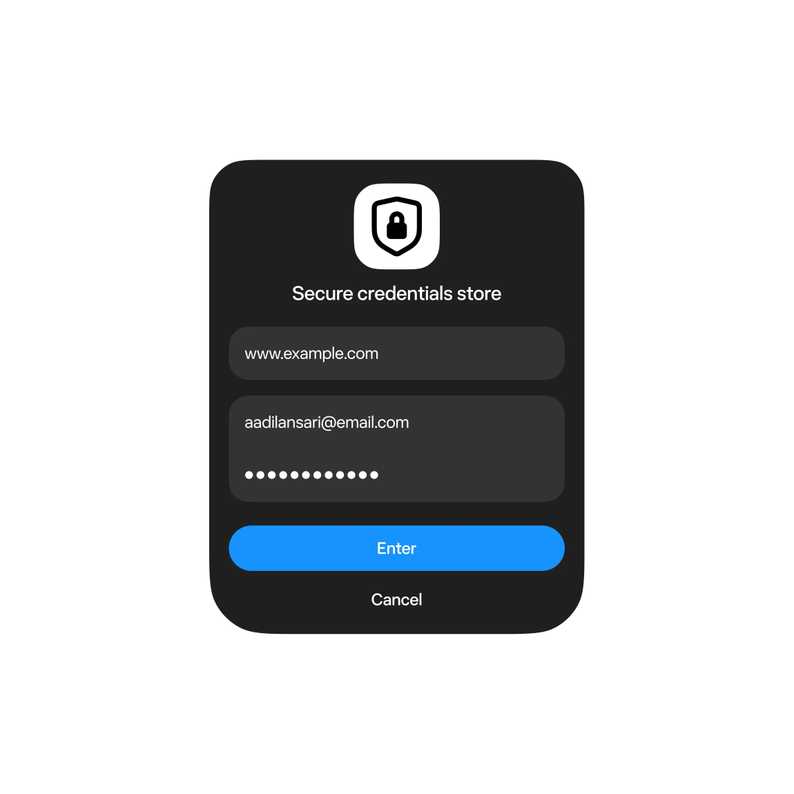 Meta Muse secure credentials Хранилище учетных данных Meta Muse