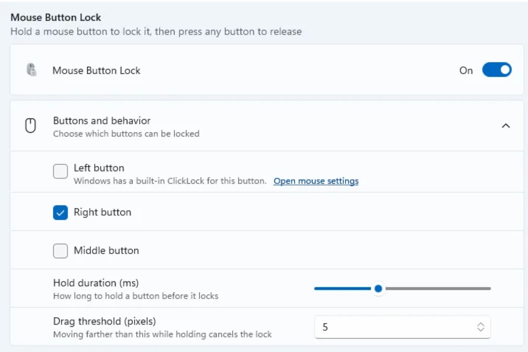 PowerToys 0.102 has a fix for anyone tired of holding their mouse button