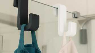 Over-glass shower hook by 3D_Ash on MakerWorld.