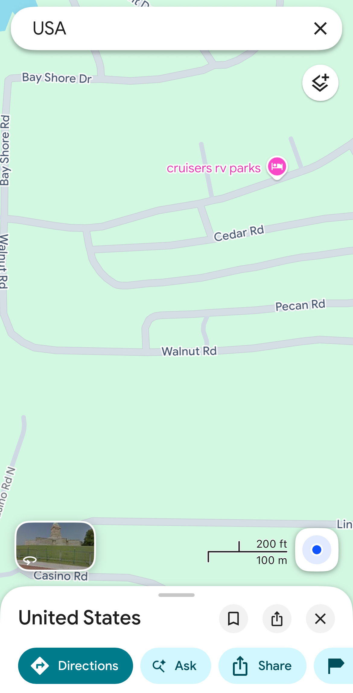 A random location on Google Maps.