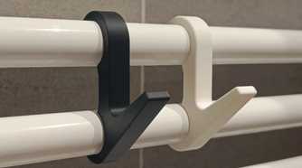 Parametric radiator hook by Hukha Makes on MakerWorld.