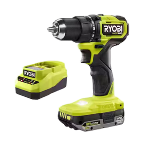 Бесщеточная дрель Ryobi ONE+ 18V HP с аккумулятором емкостью 2 Ач