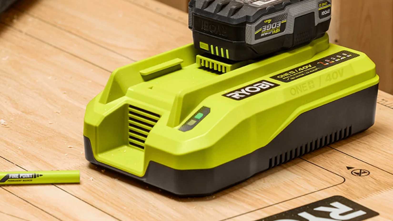 Ryobi dual charger 2