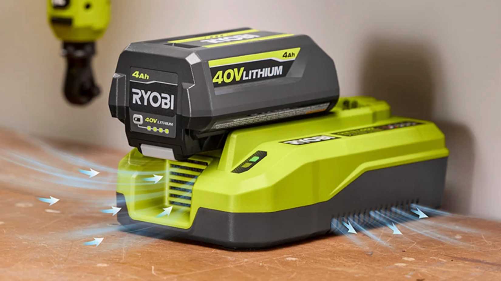 Ryobi dual charger 3
