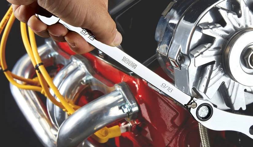 Icon ratchet wrench