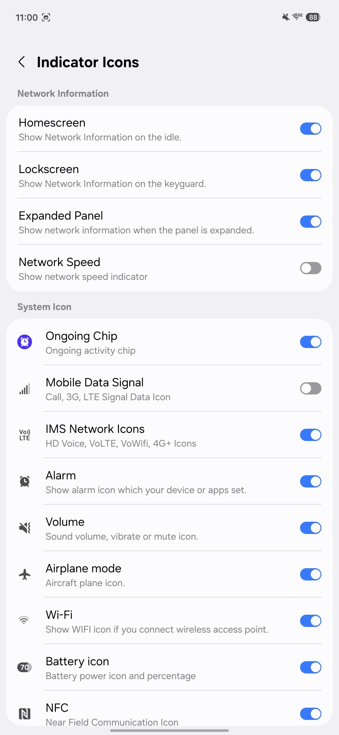 Как убрать лишние значки из строки состояния на Android — изображение 4