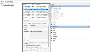 Task Scheduler showing a startup task for Fan Control.
