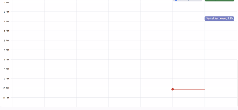 Taskwarrior task showing up on Google Calendar.