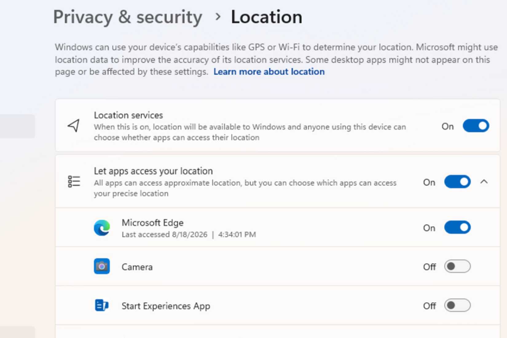 Windows 11 will soon allow you to set camera and mic access on per-app basis