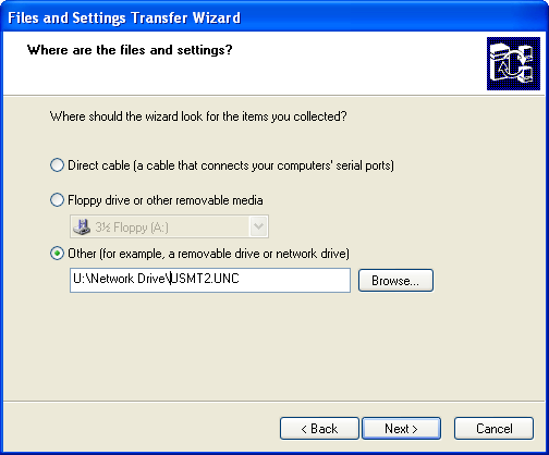 Easily Restore Your Computer With File and Settings Transfer Wizard XP ...