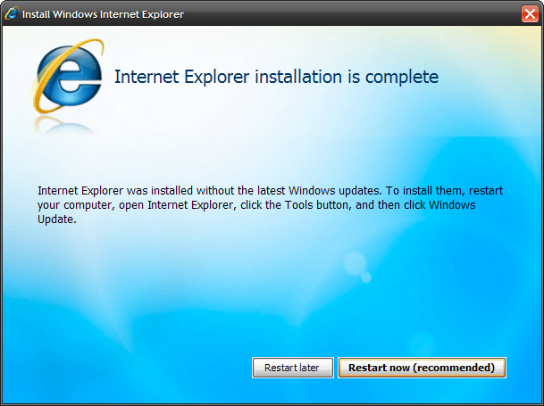 A Look At Internet Explorer 8 Beta 1