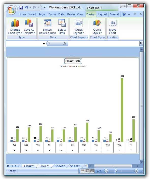 Create Appealing Charts In Excel 2007