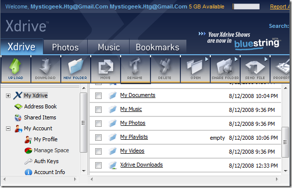 Free Storage With AOL’s Xdrive (Online Storage Series)