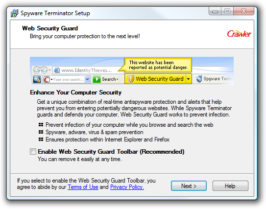 Secure Computing: Find and Eliminate Spyware with Spyware Terminator