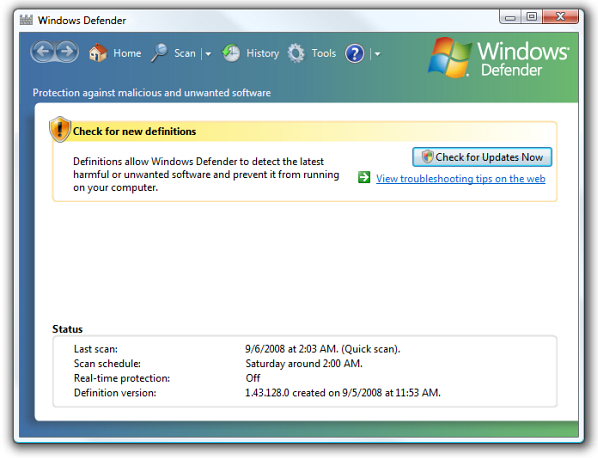 Secure Computing: Detect and Eliminate Malware Using Windows Defender