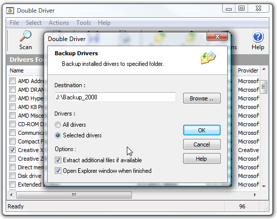 Backup and Restore Hardware Drivers the Easy Way with Double Driver