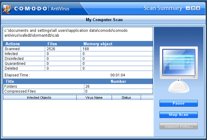 Secure Computing: Free Virus Protection with Comodo AntiVirus Beta 2.0