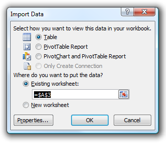 Import Microsoft Access Data Into Excel