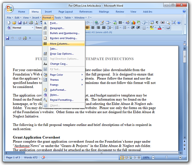 How To Bring Back the Old Menus in Office 2007