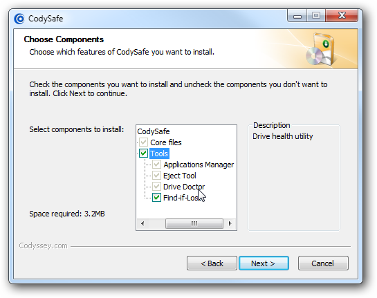 CodySafe is an Alternative to PortableApps