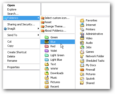 Change Folder Colors and Themes with Folderico