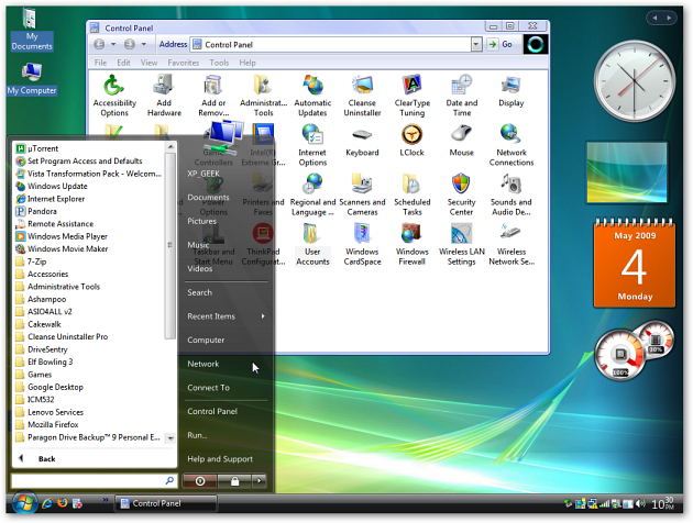 Transform your XP Computer to a Modern Look
