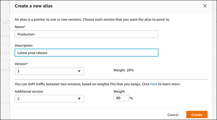 How To Manage Different Versions of Lambda Functions