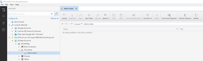 Getting Started with Azure Storage Explorer