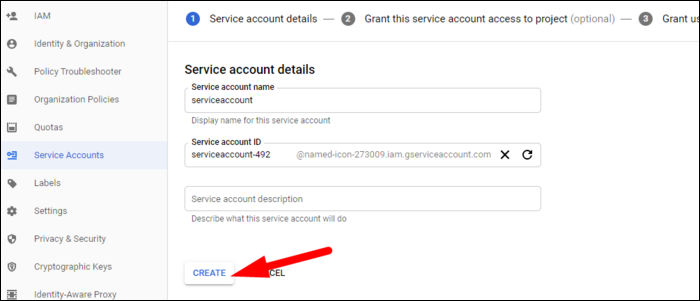 How to Create and Use Service Accounts in Google Cloud Platform