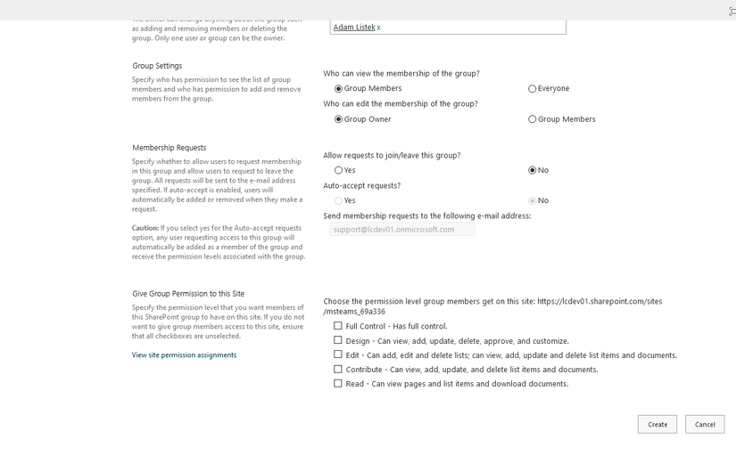 Managing Permissions in SharePoint Online