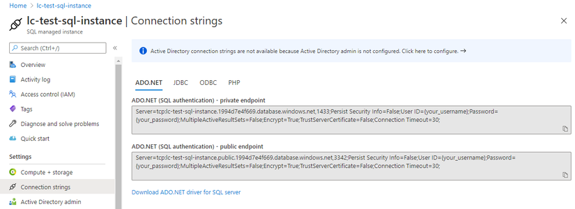 How to use an Azure SQL Managed Instance