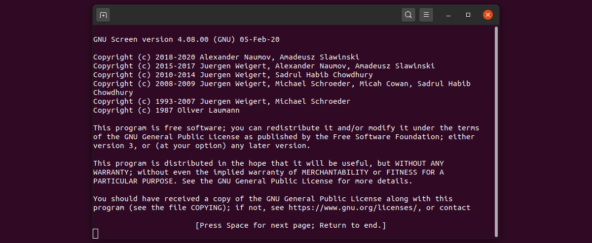How to Use screen Terminal Multiplexer in Linux