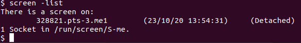 How to Use screen Terminal Multiplexer in Linux